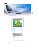 Предварительный просмотр 22 страницы Samsung SyncMaster 151X (Spanish) Manual Del Usuario