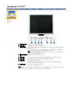 Preview for 13 page of Samsung SyncMaster 176N (Korean) User Manual