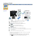 Preview for 18 page of Samsung SyncMaster 176N (Korean) User Manual