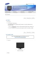 Preview for 13 page of Samsung SyncMaster 2032GW Owner'S Manual