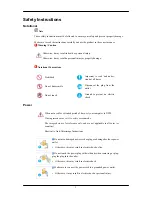 Preview for 2 page of Samsung SyncMaster 2063UN User Manual