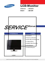 Samsung SyncMaster 2263UW Service Manual предпросмотр