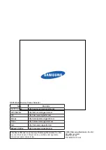 Предварительный просмотр 3 страницы Samsung SyncMaster 2263UW Service Manual