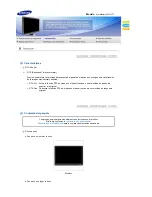 Предварительный просмотр 11 страницы Samsung SyncMaster 226NW (Spanish) Manual Del Usuario