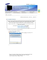 Предварительный просмотр 18 страницы Samsung SyncMaster 226NW (Spanish) Manual Del Usuario