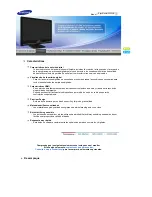 Предварительный просмотр 11 страницы Samsung SyncMaster 2280HD (Spanish) Manual Del Usuario