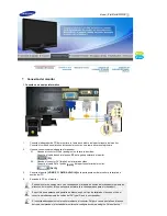 Предварительный просмотр 21 страницы Samsung SyncMaster 2280HD (Spanish) Manual Del Usuario