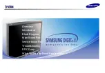 Preview for 2 page of Samsung SyncMaster 320P Training Manual