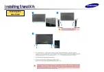 Preview for 18 page of Samsung SyncMaster 320P Training Manual