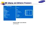 Preview for 70 page of Samsung SyncMaster 320P Training Manual