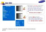 Preview for 75 page of Samsung SyncMaster 320P Training Manual