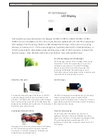 Samsung SyncMaster 400EX Brochure preview