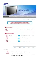 Preview for 2 page of Samsung SyncMaster 403Tn Owner'S Manual