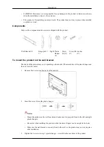 Предварительный просмотр 26 страницы Samsung SyncMaster 460TSN User Manuals