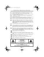 Preview for 4 page of Samsung SyncMaster 50V User Manual