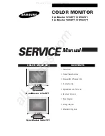 Samsung SyncMaster 570S TFT Service Manual предпросмотр