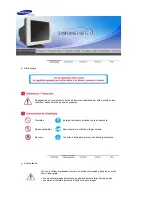 Предварительный просмотр 2 страницы Samsung SyncMaster 592S (Spanish) Manual Del Usuario