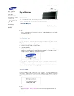 Предварительный просмотр 87 страницы Samsung SyncMaster 700TSn User Manual