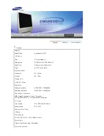 Preview for 40 page of Samsung SyncMaster 711MP User Manual