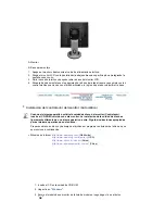 Предварительный просмотр 22 страницы Samsung SyncMaster 713BM PLUS (Spanish) Manual Del Usuario