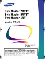 Preview for 1 page of Samsung SyncMaster 7170T (Spanish) Instrucciones De Usuario