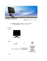 Предварительный просмотр 9 страницы Samsung SyncMaster 720B Owner'S Manual