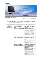 Preview for 75 page of Samsung SyncMaster 720T User Manual