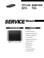 Предварительный просмотр 1 страницы Samsung SyncMaster 730MP Service Manual