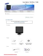 Preview for 13 page of Samsung SyncMaster 732NPlus User Manual