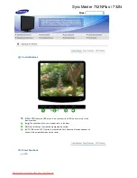 Preview for 34 page of Samsung SyncMaster 732NPlus User Manual