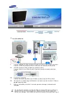 Предварительный просмотр 14 страницы Samsung SyncMaster 760B (Spanish) Manual Del Usuario