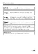 Предварительный просмотр 71 страницы Samsung SyncMaster 9 Series User Manual