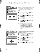 Предварительный просмотр 22 страницы Samsung SyncMaster 900SL Plus Owner'S Instructions Manual