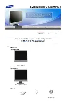 Preview for 10 page of Samsung SyncMaster 913BM PLUS Manual