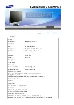 Preview for 75 page of Samsung SyncMaster 913BM PLUS Manual