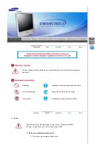 Preview for 2 page of Samsung SyncMaster 930MP Manual