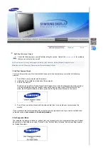 Preview for 38 page of Samsung SyncMaster 930MP Manual