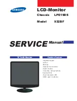 Samsung SyncMaster 932BF Service Manual предпросмотр