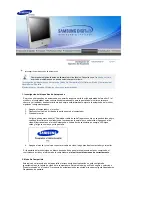 Preview for 41 page of Samsung SYNCMASTER 932MP (Spanish) Manual Del Usuario