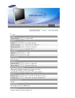 Preview for 46 page of Samsung SYNCMASTER 932MP (Spanish) Manual Del Usuario