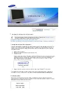 Предварительный просмотр 41 страницы Samsung SyncMaster 940MG (Spanish) Manual Del Usuario