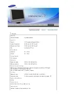 Предварительный просмотр 46 страницы Samsung SyncMaster 940MG (Spanish) Manual Del Usuario