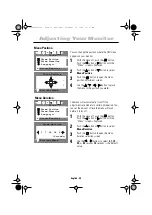 Preview for 22 page of Samsung SyncMaster 955DF Owner'S Instructions Manual