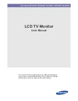 Samsung SyncMaster B2230HD User Manual preview
