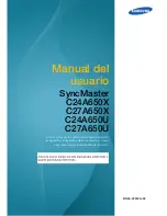 Samsung SyncMaster C24A650U Manual Del Usuario preview