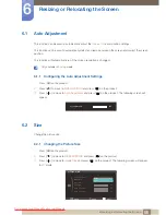 Preview for 56 page of Samsung SyncMaster C27A750X User Manual