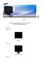 Preview for 10 page of Samsung SyncMaster G19P Plus User Manual