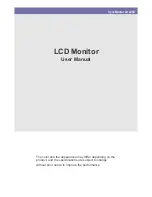 Samsung SyncMaster LD220Z User Manual preview