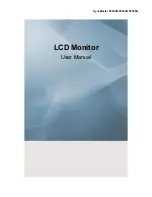 Samsung SYNCMASTER P2050N User Manual preview
