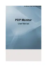 Samsung SyncMaster P42HN User Manual preview